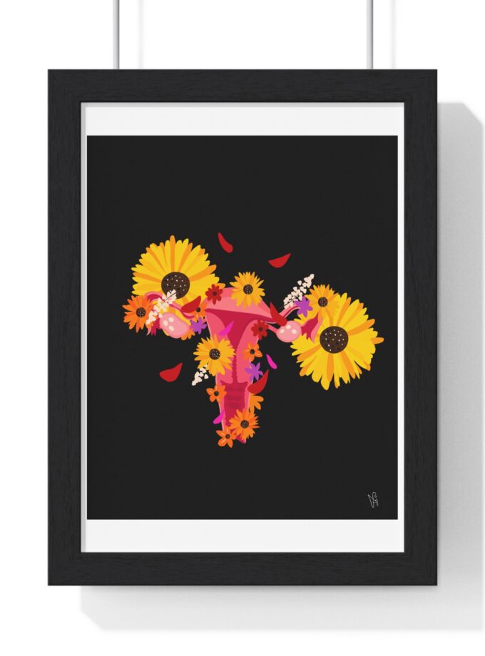 Nature Is Healing Poster, Framed