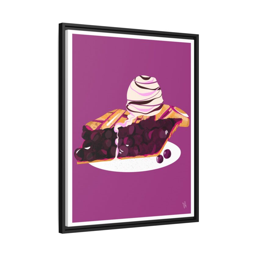 Blueberry Pie Canvas, Framed - Image 62