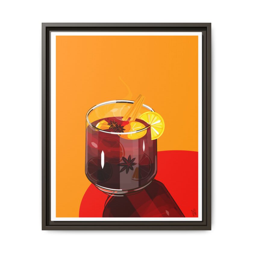 Mulled Wine Canvas, Framed - Image 37