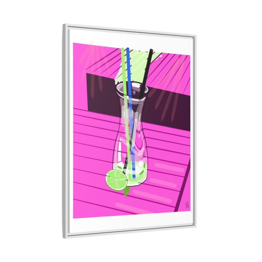 Mojito In Starigrad Canvas, Framed - Image 58