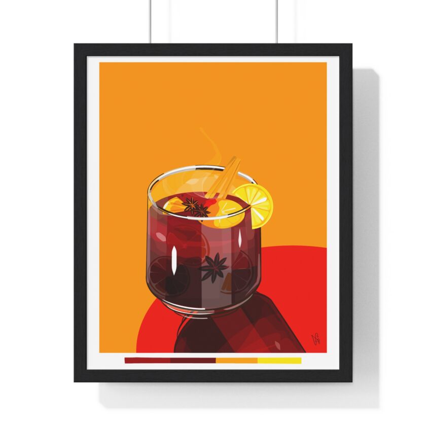 Mulled Wine Poster, Framed - Image 19