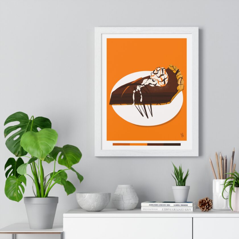 Chocolate Pie Poster, Framed - Image 5