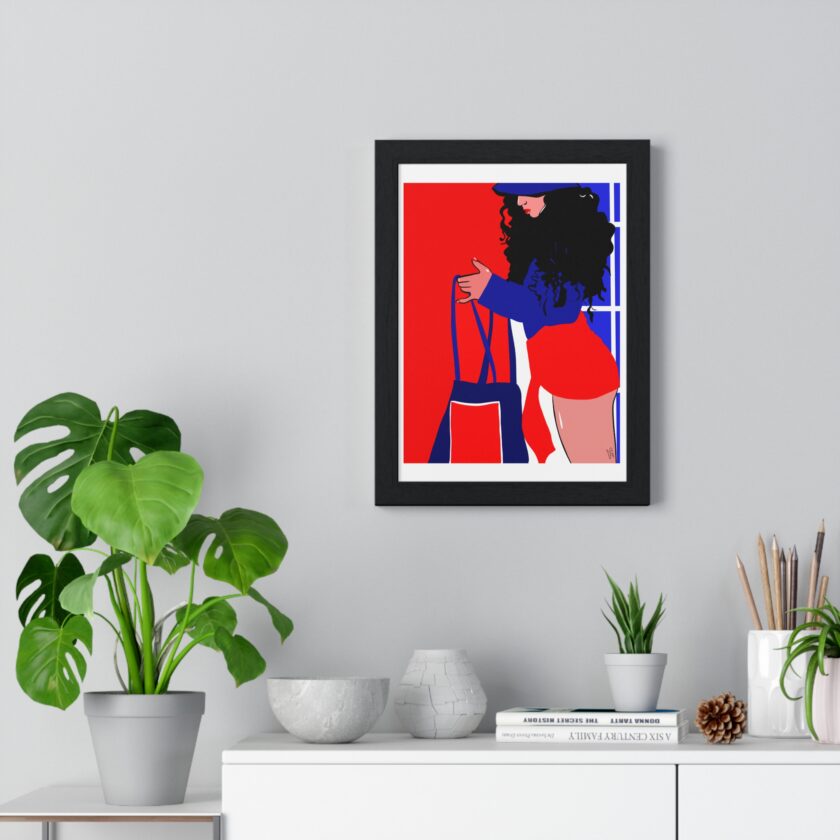 Beach Day Poster, Framed - Image 14