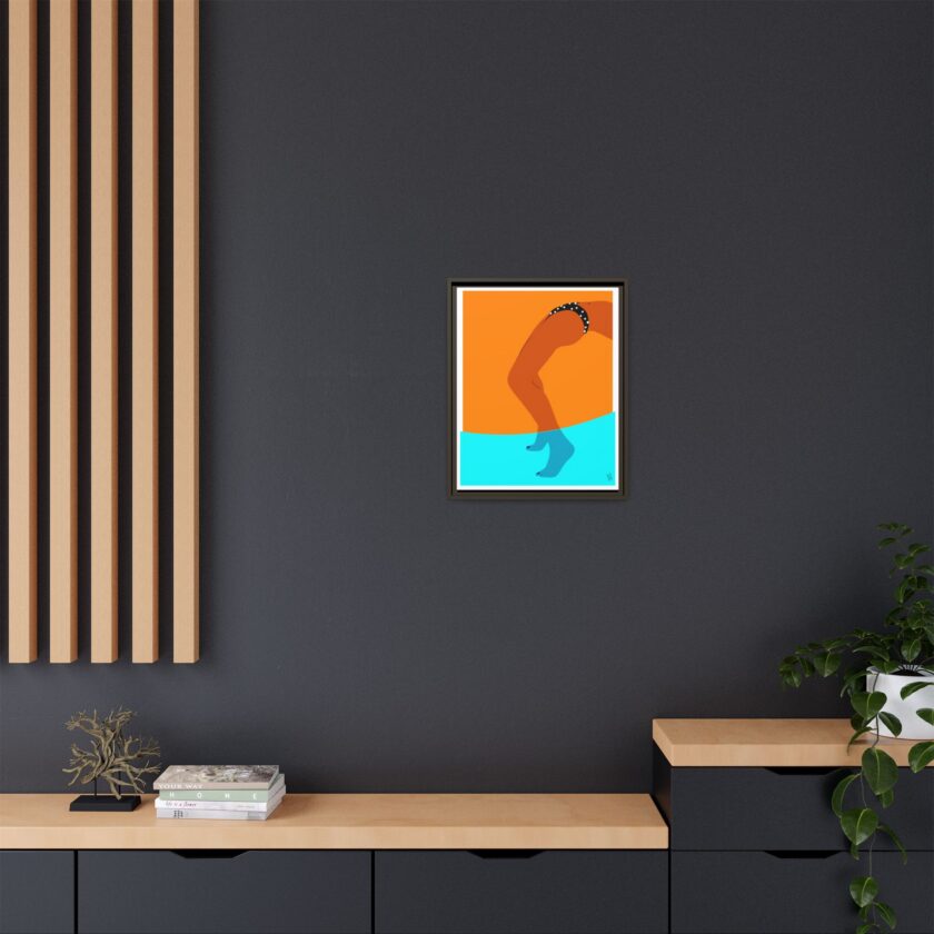 Pool Bridge Canvas, Framed - Image 40