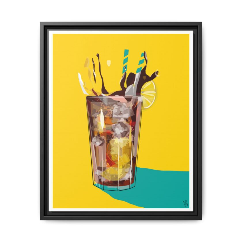 Splash Canvas, Framed - Image 9