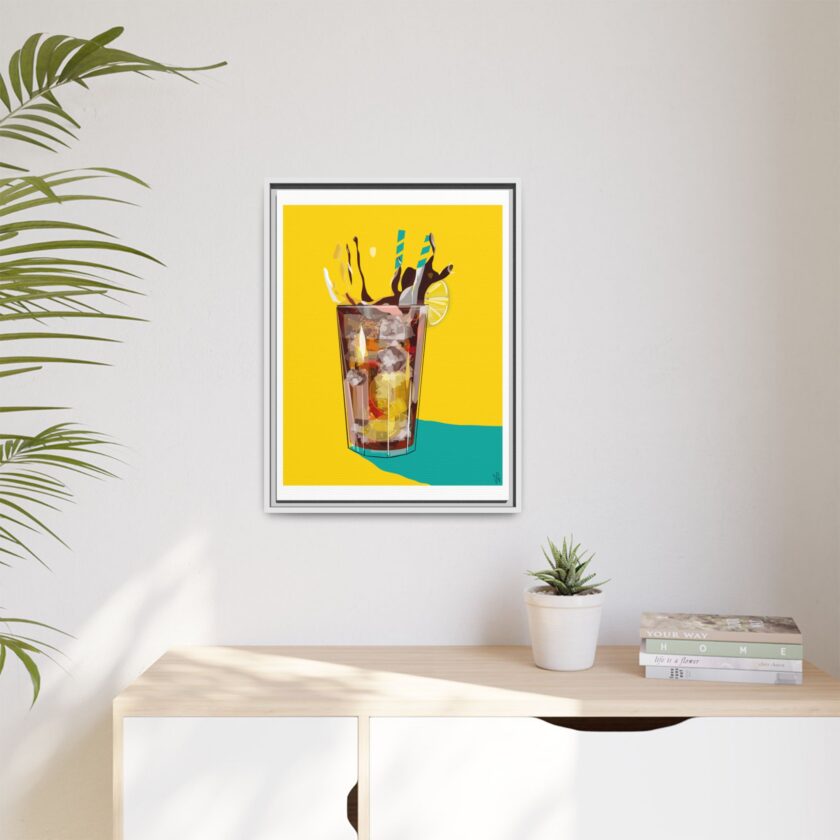 Splash Canvas, Framed - Image 51