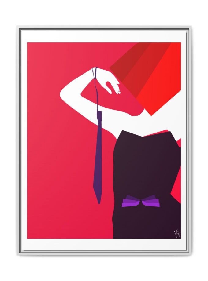 Mistress Canvas, Framed