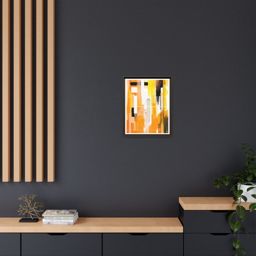 Liquid Gold Canvas, Framed - Image 40