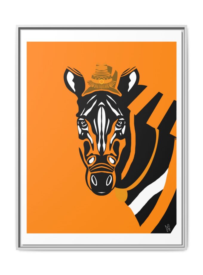 Savanna Canvas, Framed