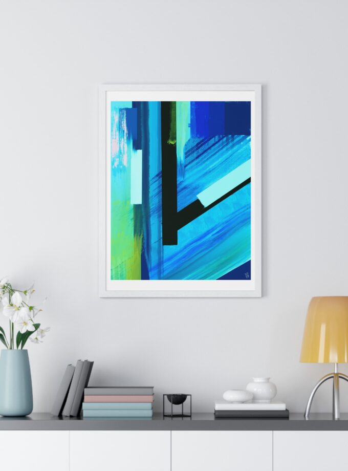 Future Poster, Framed