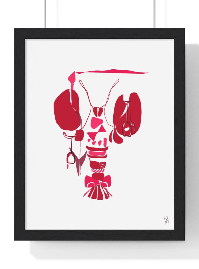 Chef's Kiss Poster, Framed