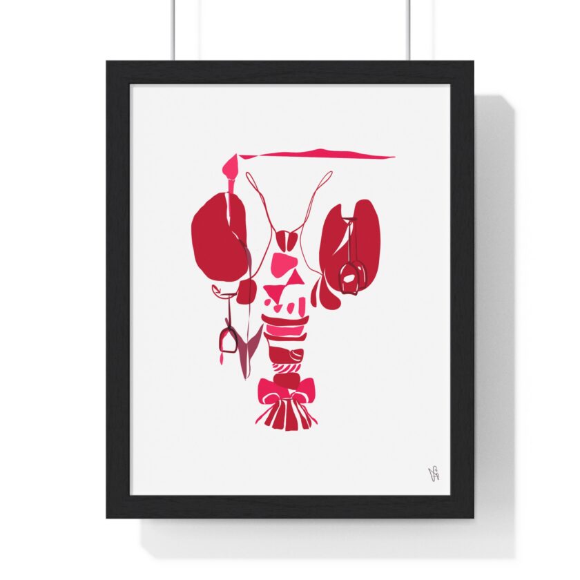Chef's Kiss Poster, Framed
