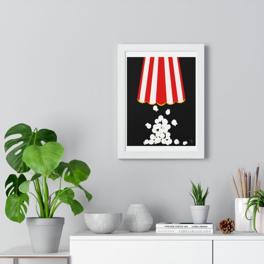 Let's Stay In Poster, Framed - Image 17