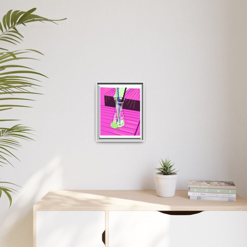 Mojito In Starigrad Canvas, Framed - Image 27