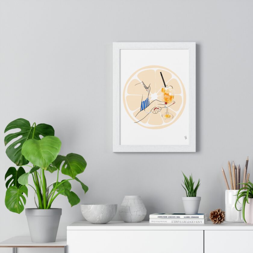 Mimosa in Dubrovnik Poster, Framed - Image 17