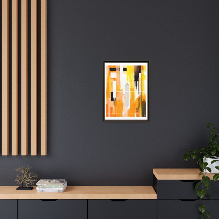 Liquid Gold Canvas, Framed - Image 48