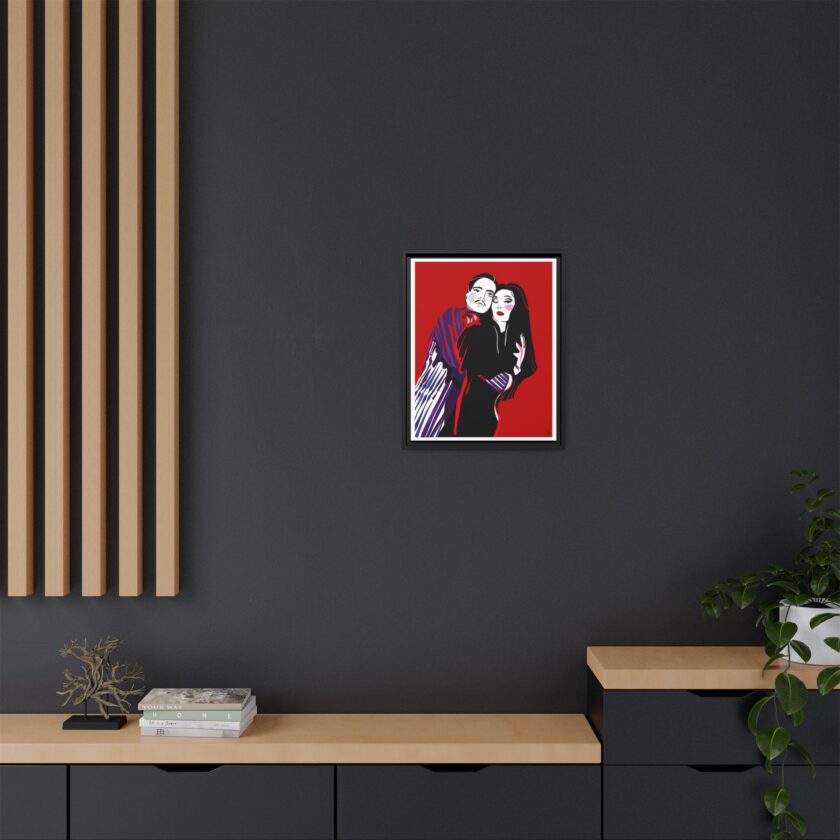 90' Bloody Halloween Canvas, Framed - Image 12