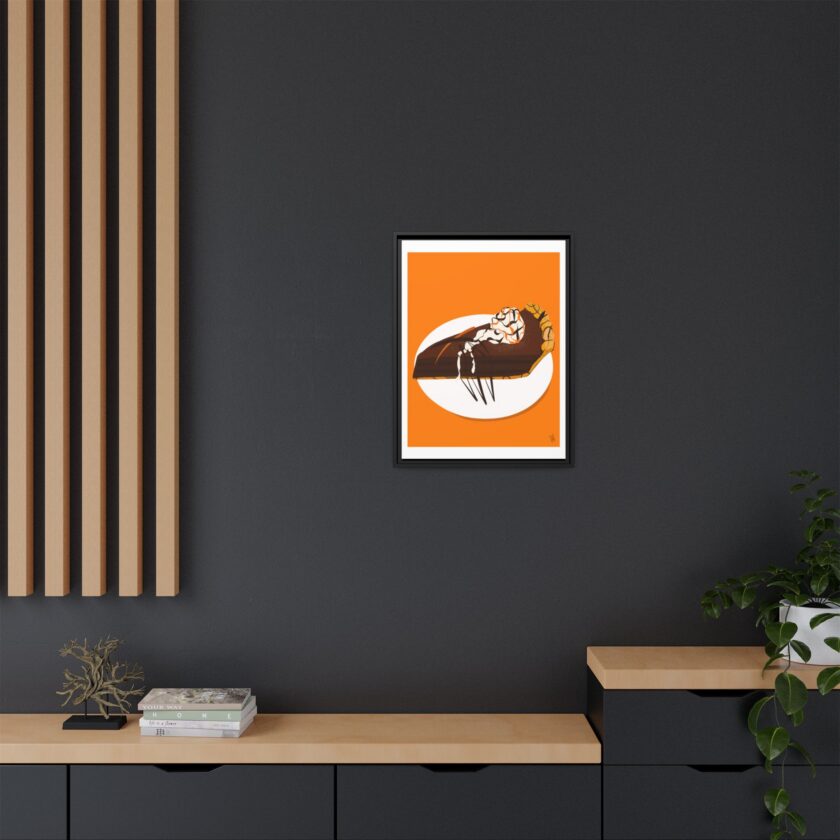 Chocolate Pie Canvas, Framed - Image 16
