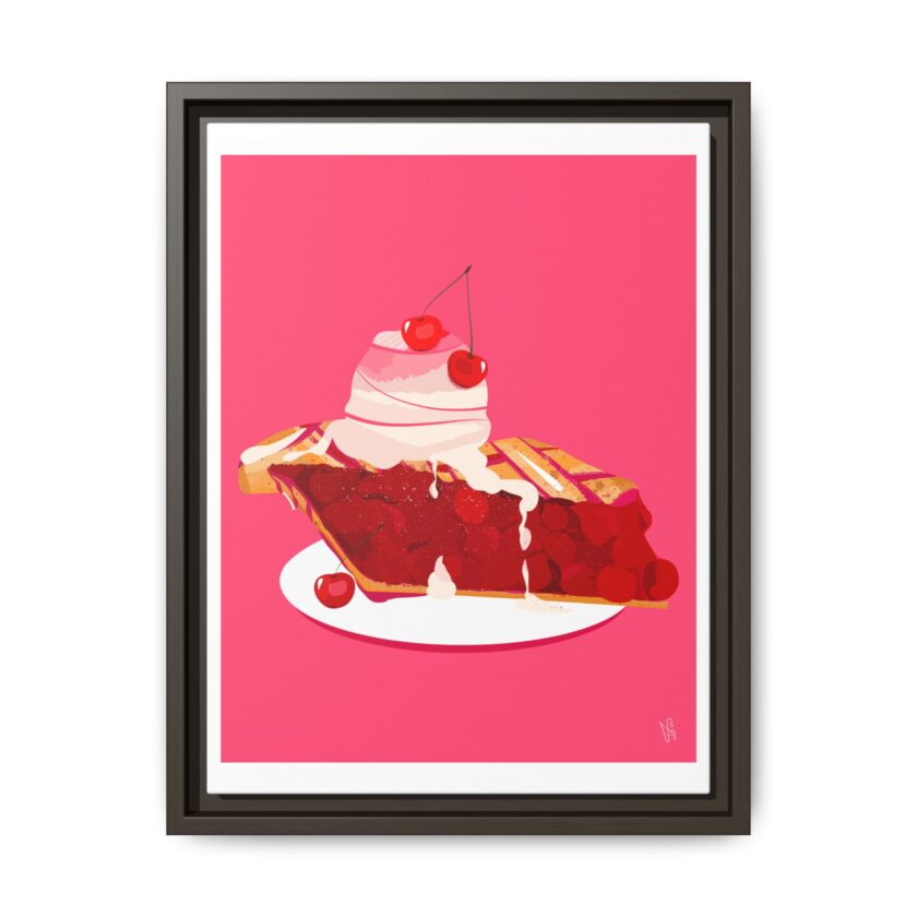 Cherry Pie Canvas, Framed - Image 29