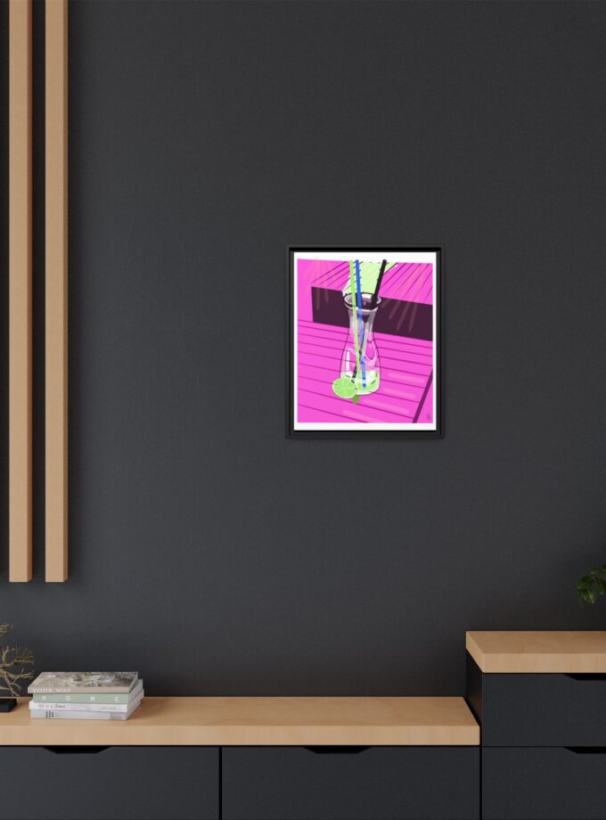 Mojito In Starigrad Canvas, Framed