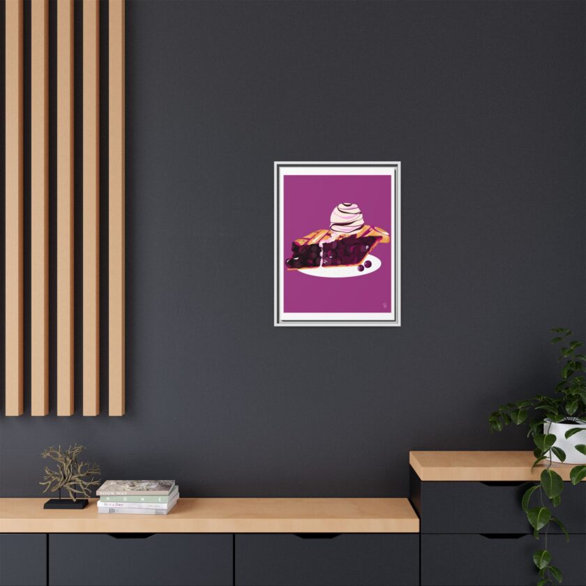 Blueberry Pie Canvas, Framed - Image 52