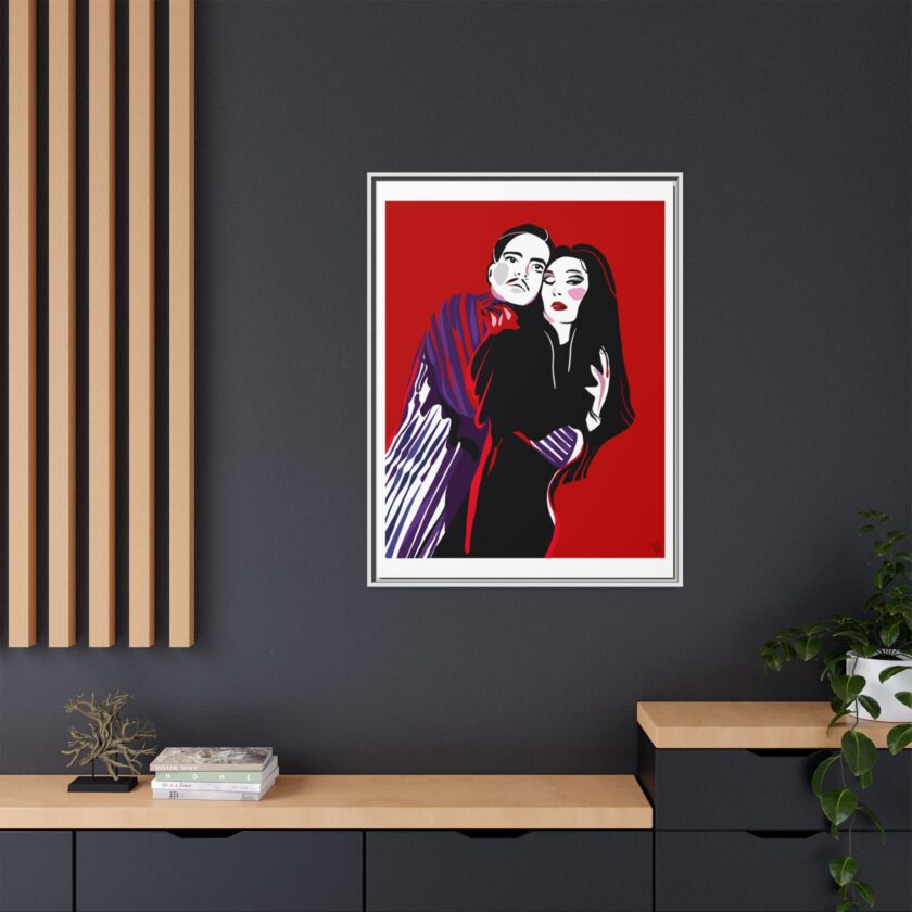 90' Bloody Halloween Canvas, Framed - Image 60