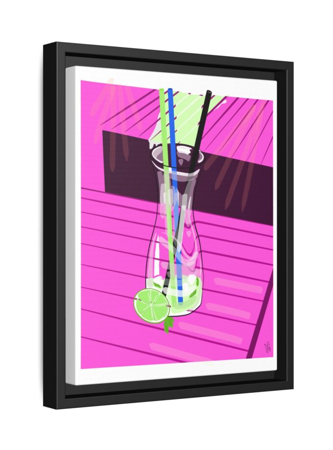 Mojito In Starigrad Canvas, Framed