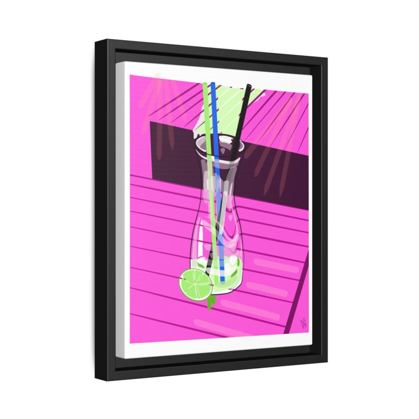 Mojito In Starigrad Canvas, Framed - Image 2