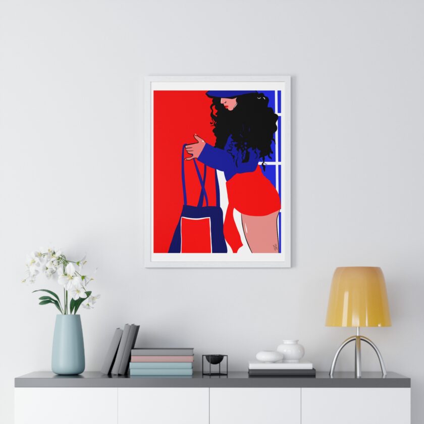 Beach Day Poster, Framed - Image 11
