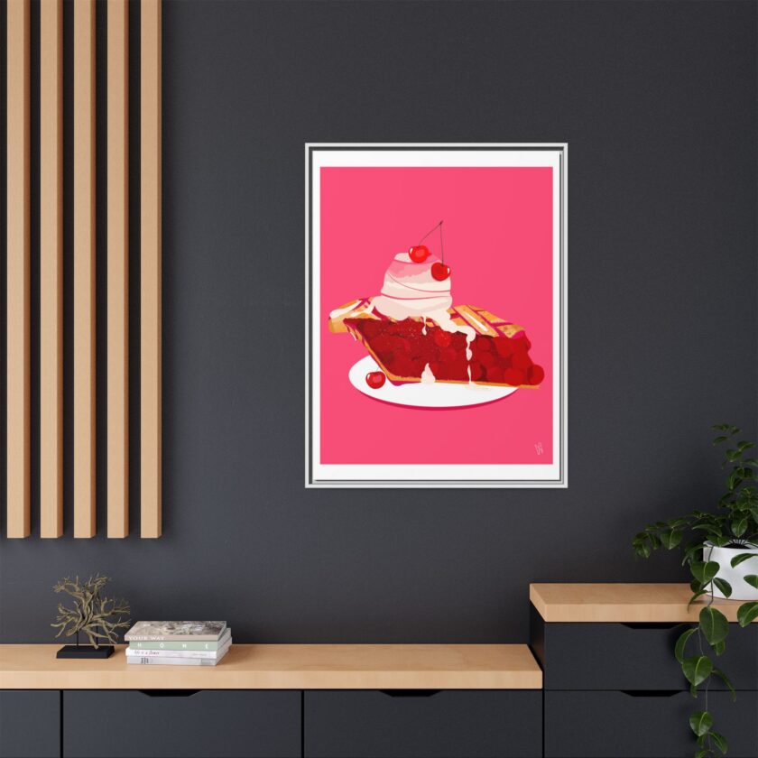 Cherry Pie Canvas, Framed - Image 60