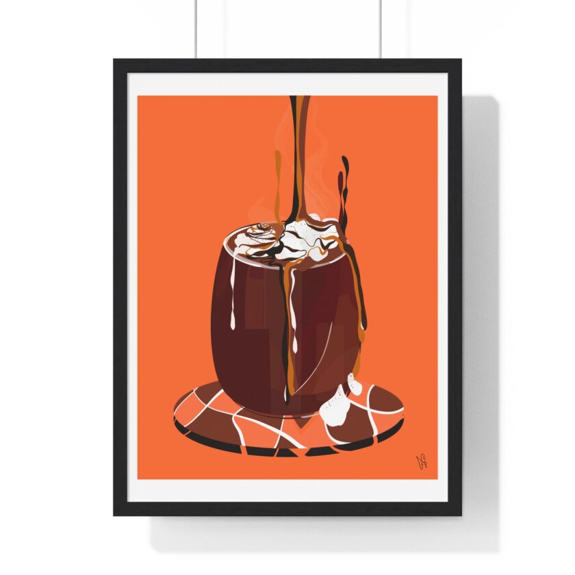 Hot Chocolate Poster, Framed - Image 7