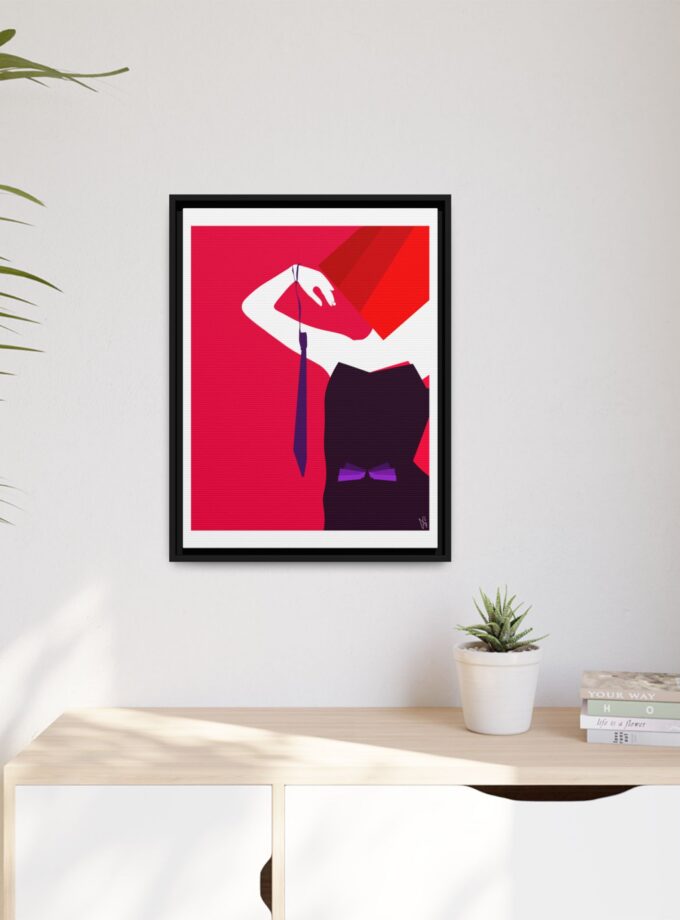 Mistress Canvas, Framed