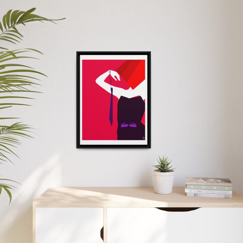Mistress Canvas, Framed - Image 15