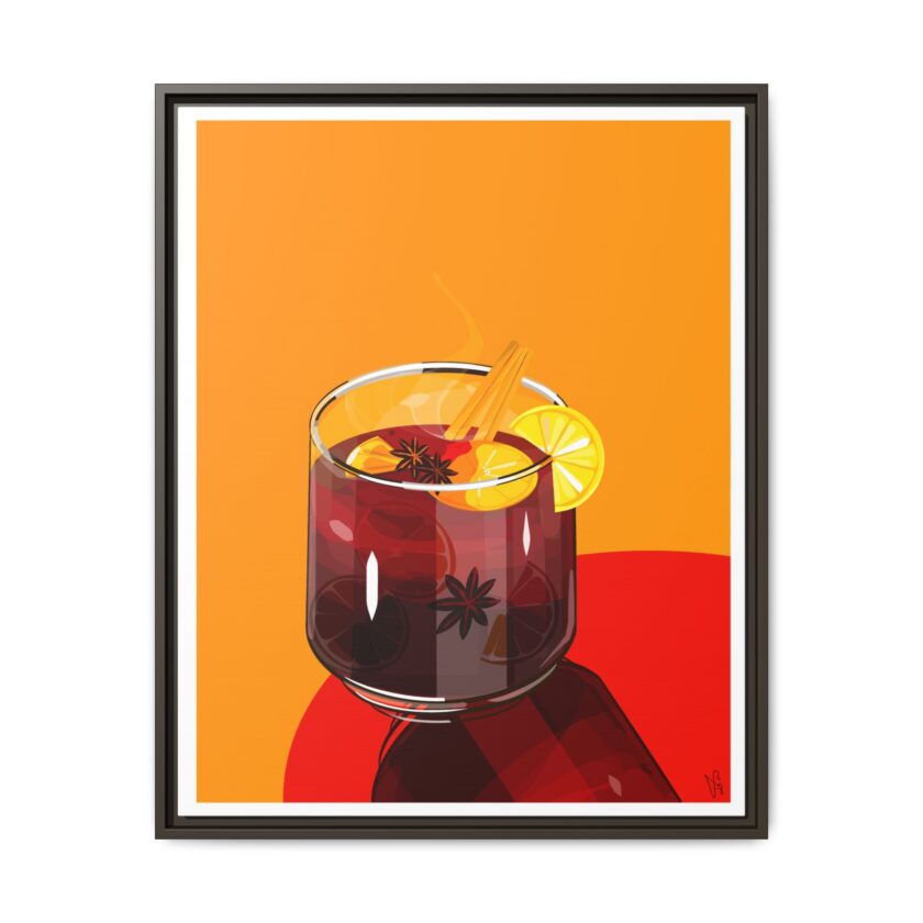 Mulled Wine Canvas, Framed - Image 65