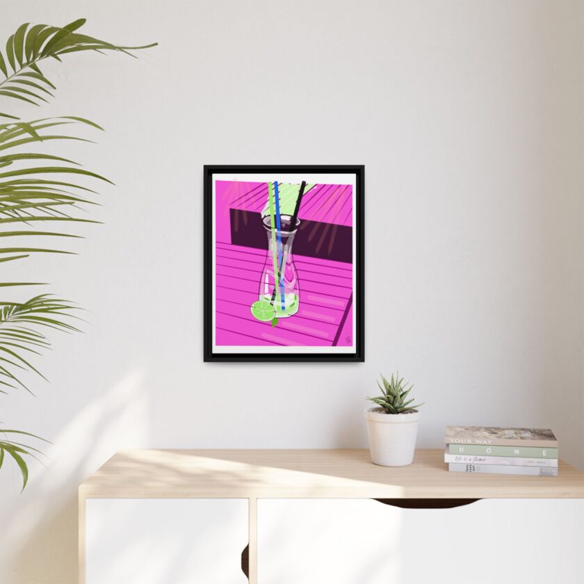 Mojito In Starigrad Canvas, Framed - Image 11
