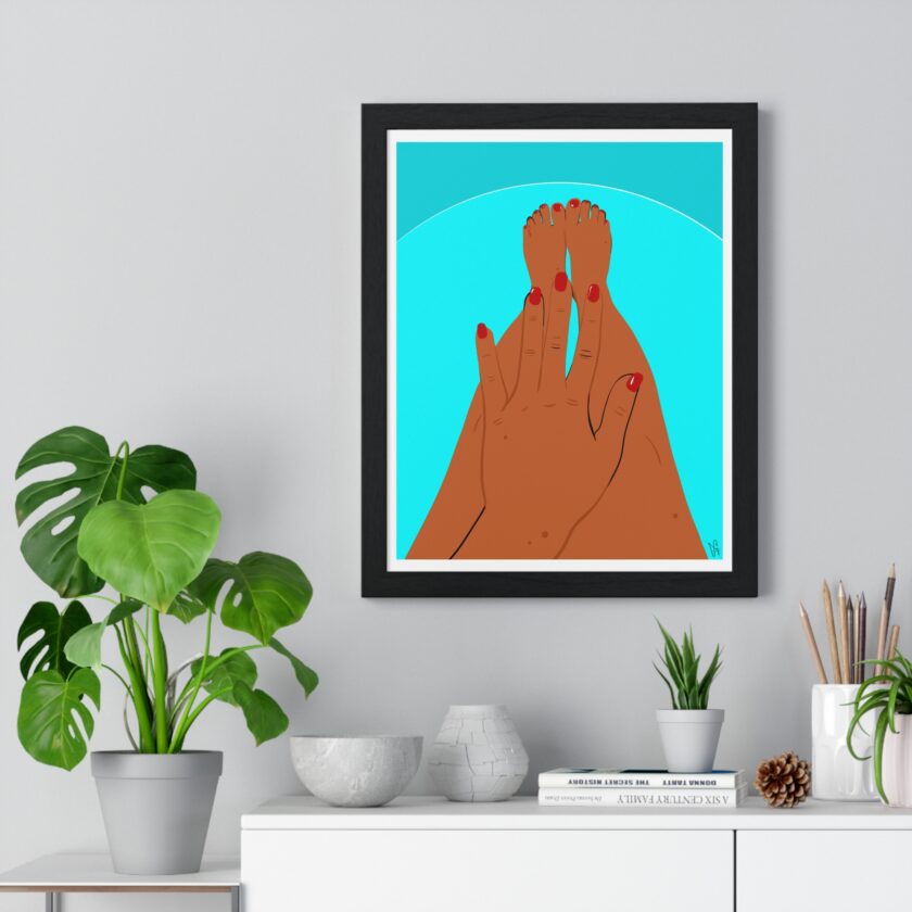 Pool Polish Poster, Framed - Image 2