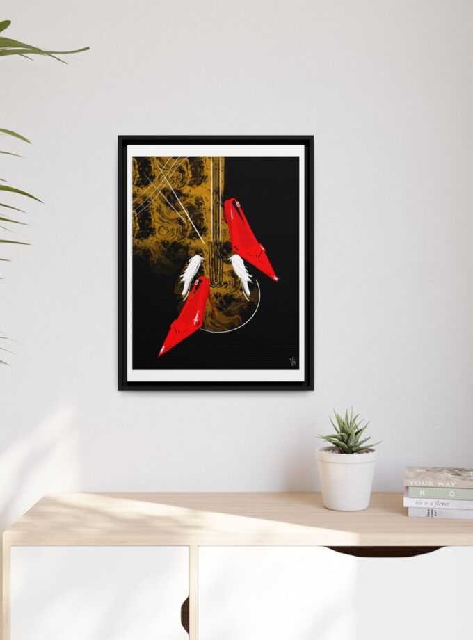 Birds Of A Feather Canvas, Framed