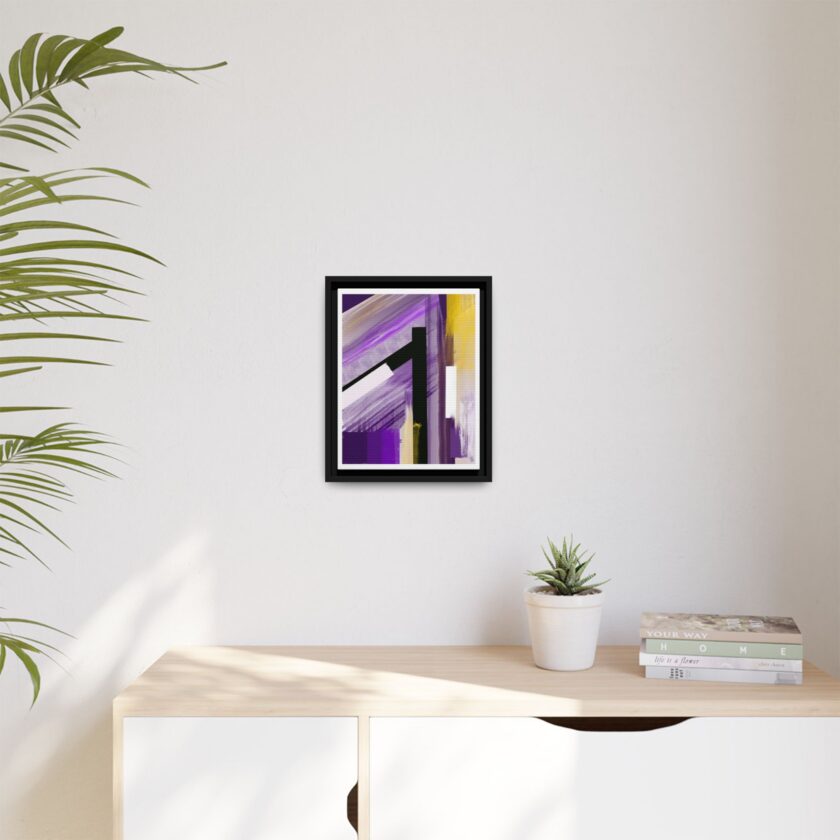 Lilac Canvas, Framed - Image 3