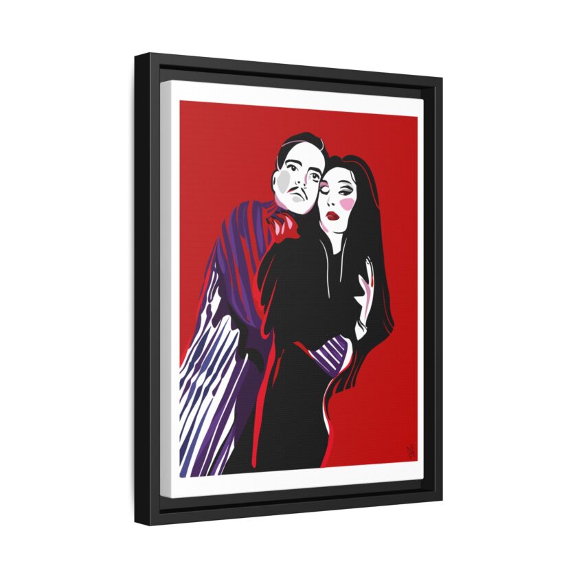 90' Bloody Halloween Canvas, Framed - Image 6