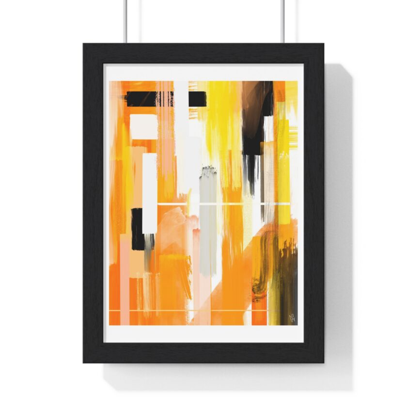 Liquid Gold Poster, Framed - Image 13