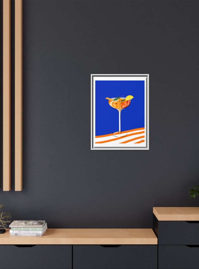 Apple Cider Canvas, Framed