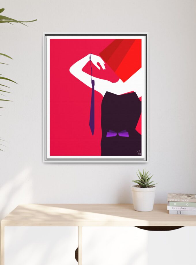 Mistress Canvas, Framed