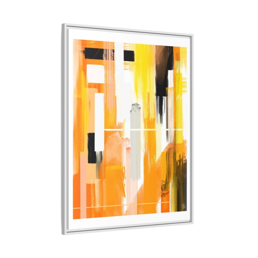 Liquid Gold Canvas, Framed - Image 58
