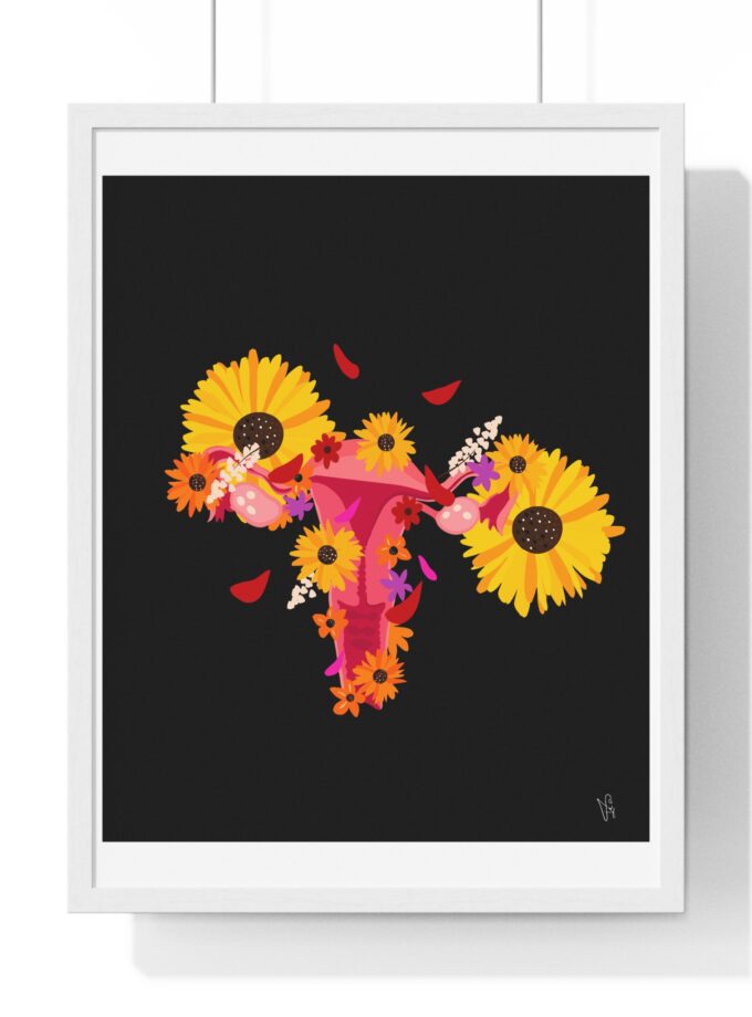 Nature Is Healing Poster, Framed