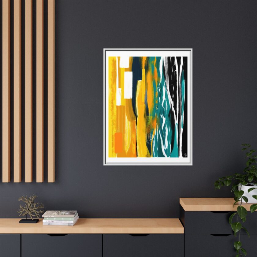 Midnight Swim Canvas, Framed - Image 60