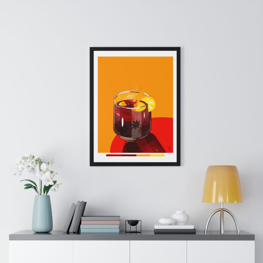 Mulled Wine Poster, Framed - Image 8