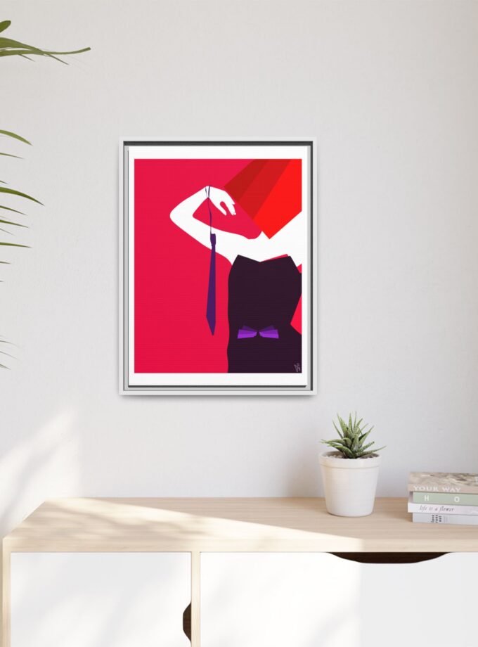 Mistress Canvas, Framed