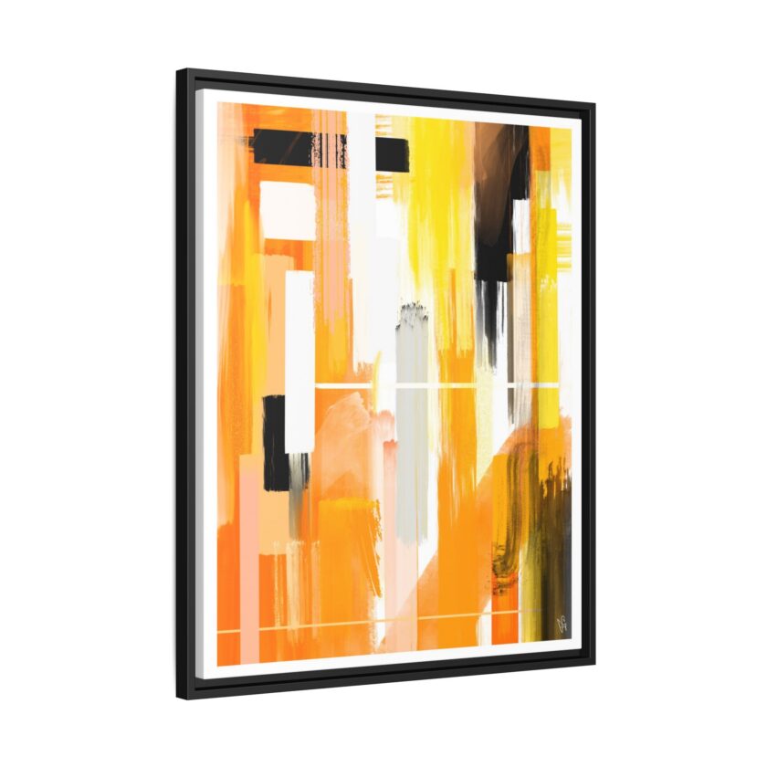 Liquid Gold Canvas, Framed - Image 62