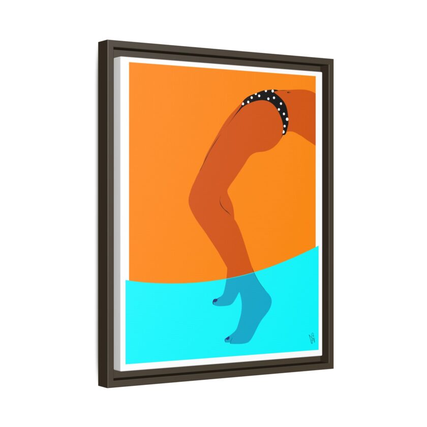 Pool Bridge Canvas, Framed - Image 38
