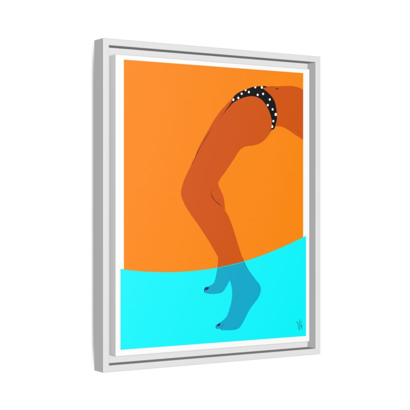 Pool Bridge Canvas, Framed - Image 42